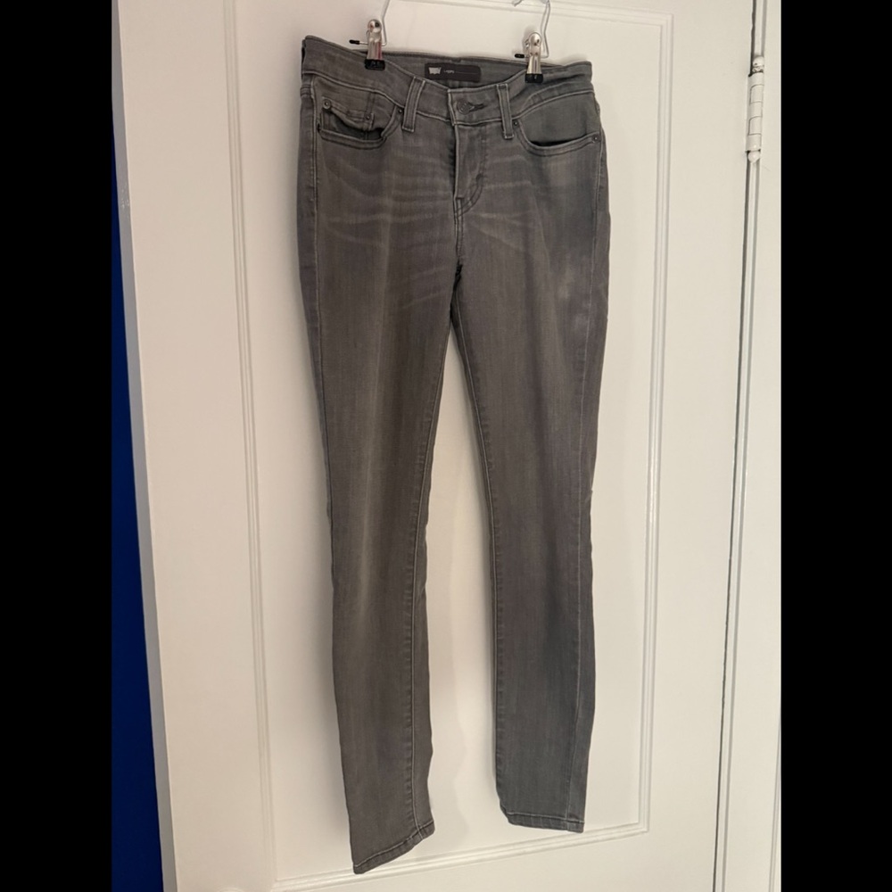 Levi's Women's Charcoal Skinny Jeans